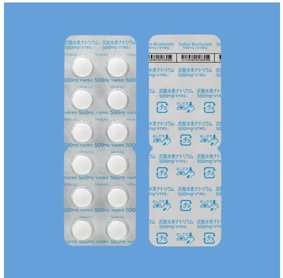 碳酸氢钠片500mg「VTRS」药品图片