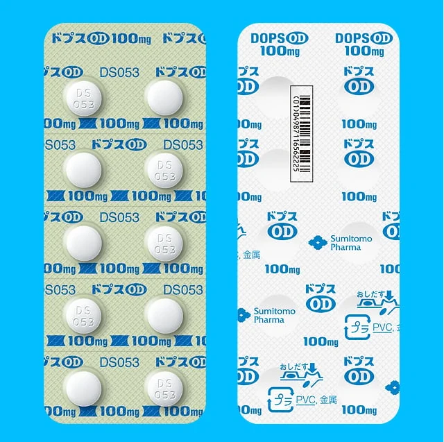 「ドプス」口腔崩解片100mg药品图片