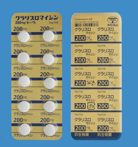 克拉霉素片200mg“トーワ”药品图片