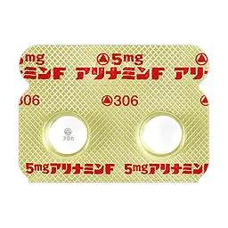 呋喃硫胺糖衣片5mg（Alinamin F）药品图片