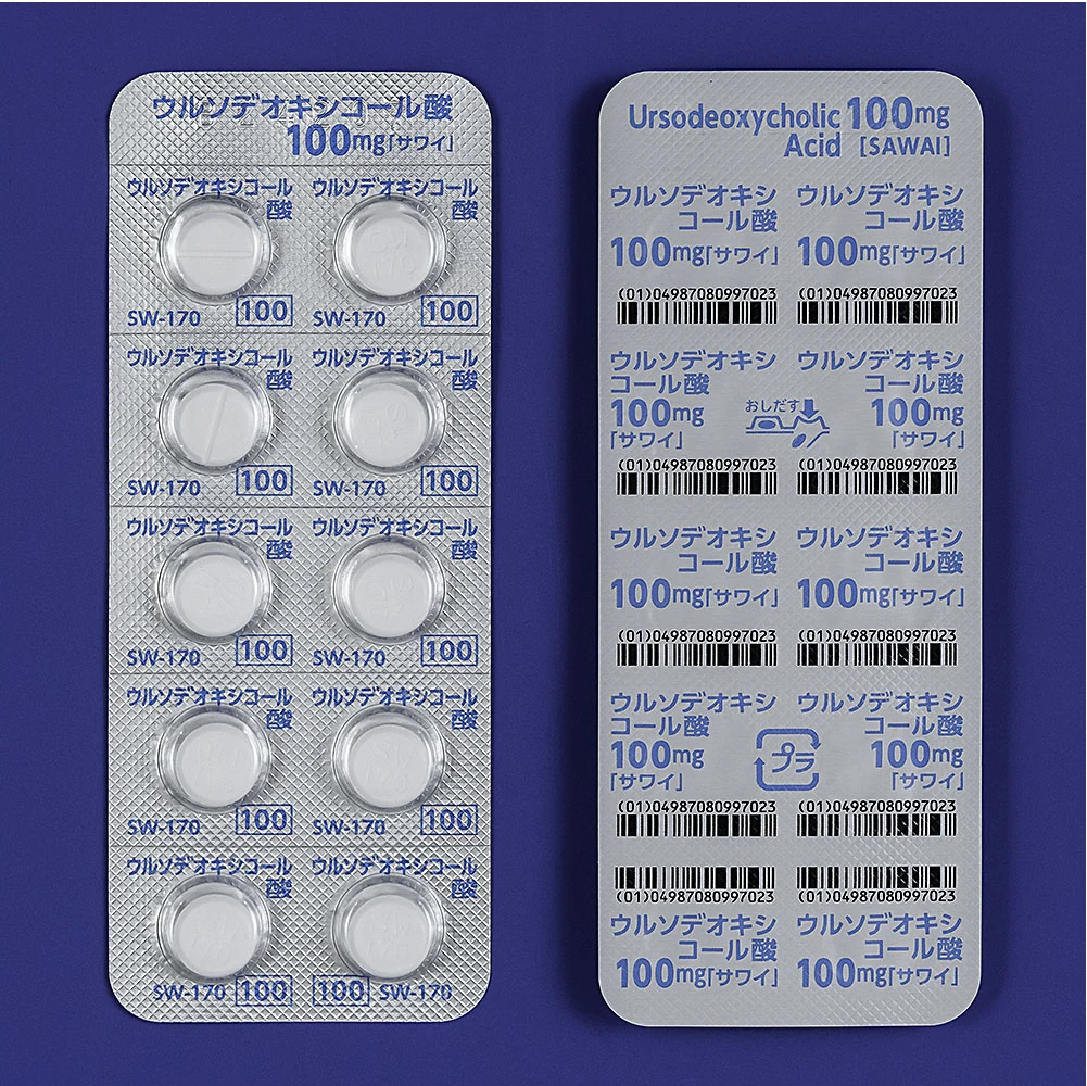 熊去氧胆酸片100mg“泽井”药品图片