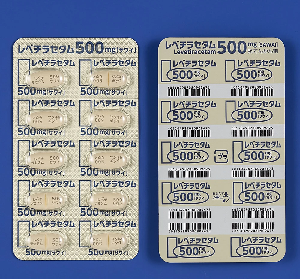 左乙拉西坦片500mg「サワイ」药品图片
