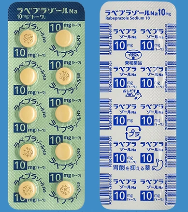雷贝拉唑钠片10mg「トーワ」药品图片
