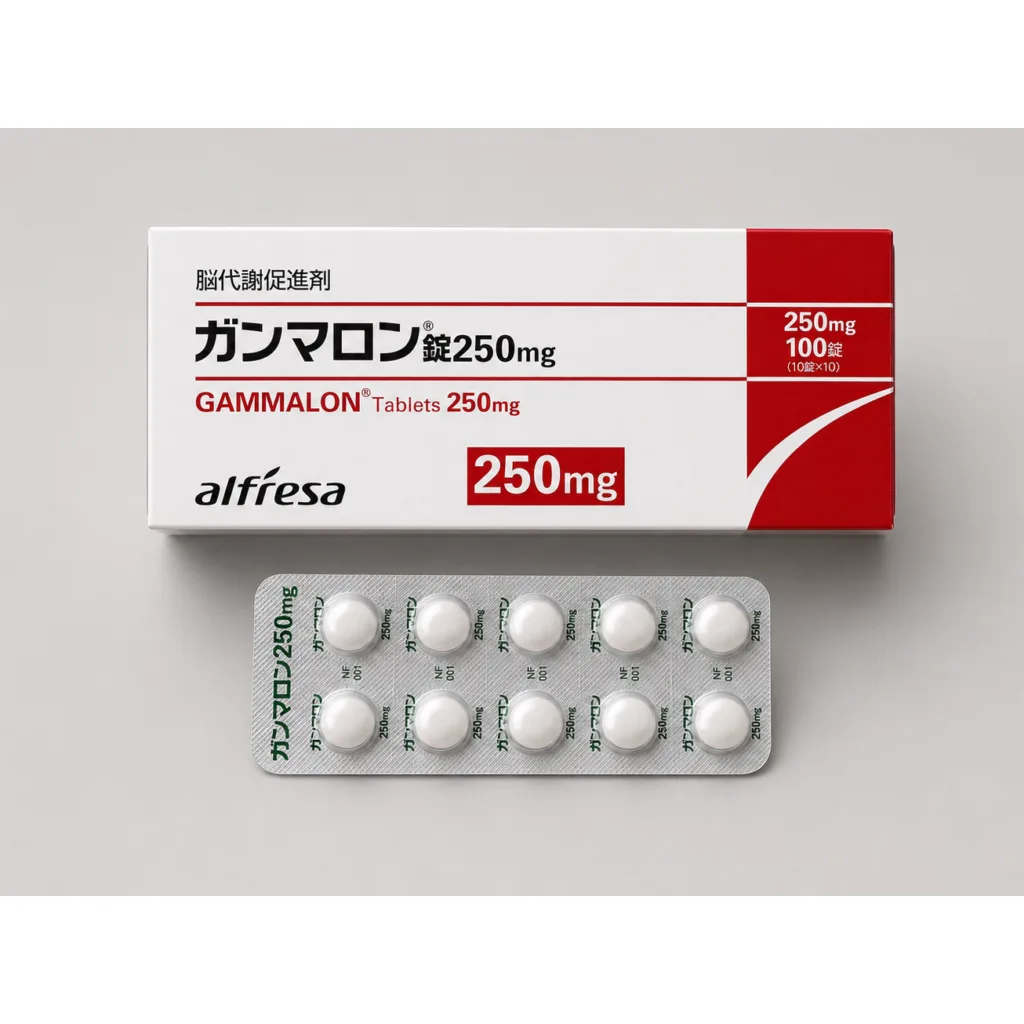 γ-氨基丁酸片250mg（Gammalon）药品图片