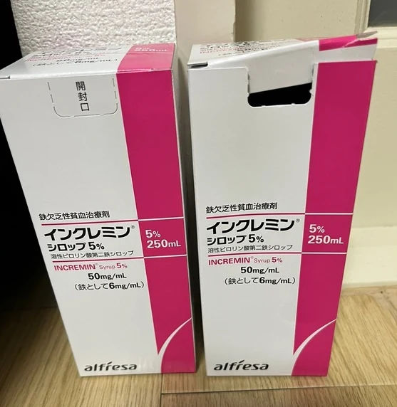 インクレミン糖浆5％药品图片
